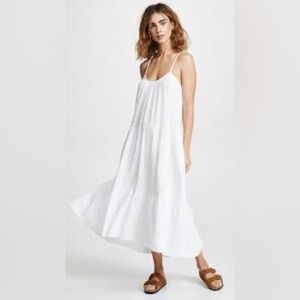 Xirena White Guaze Dress